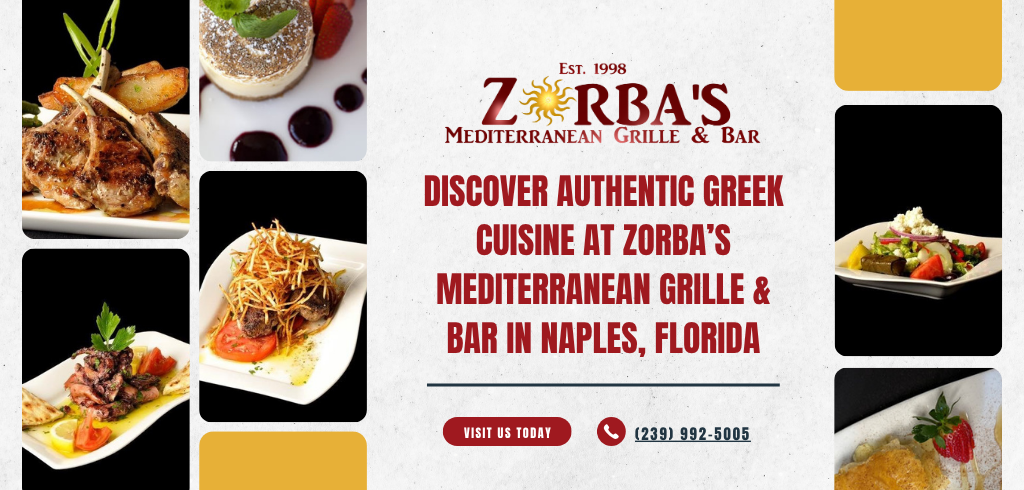 Best Naples Greek Restaurant in SW Florida