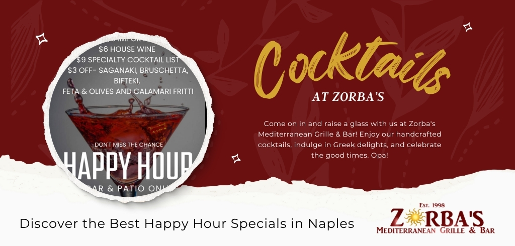Naples Happy Hour Specials | Marco Island, Estero, Bonita Springs, Fort Myers